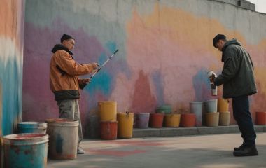 Как покрасить бетон