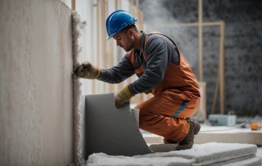 Как крепить пеноплекс к бетону