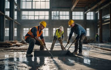 Какой бетон подойдет для стяжки пола в техническом помещении