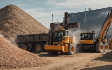 Особенности хранения гранитного щебня