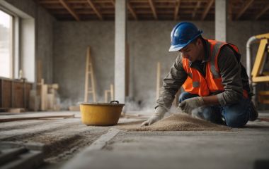 Как залить бетон под теплый пол?