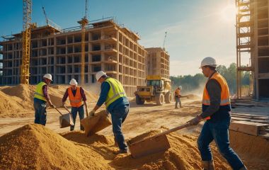 Строительный песок